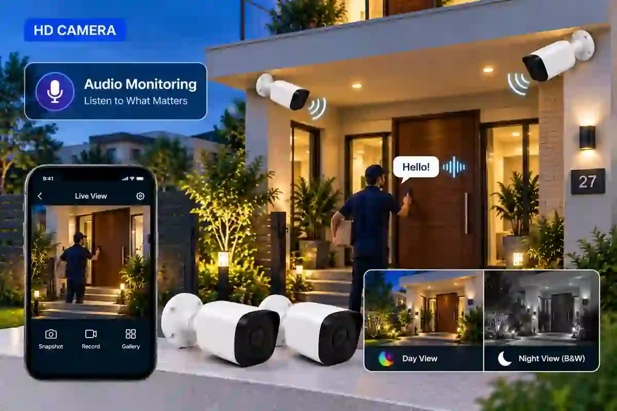 HOME 2 HD CAMERA SMART AUDIO SECURITY