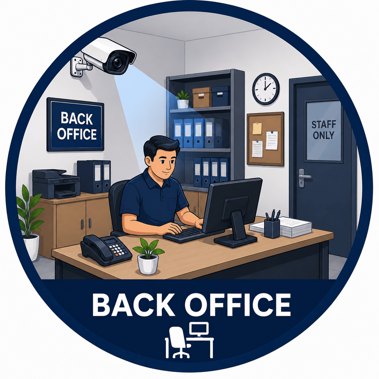 Back Office /staff room