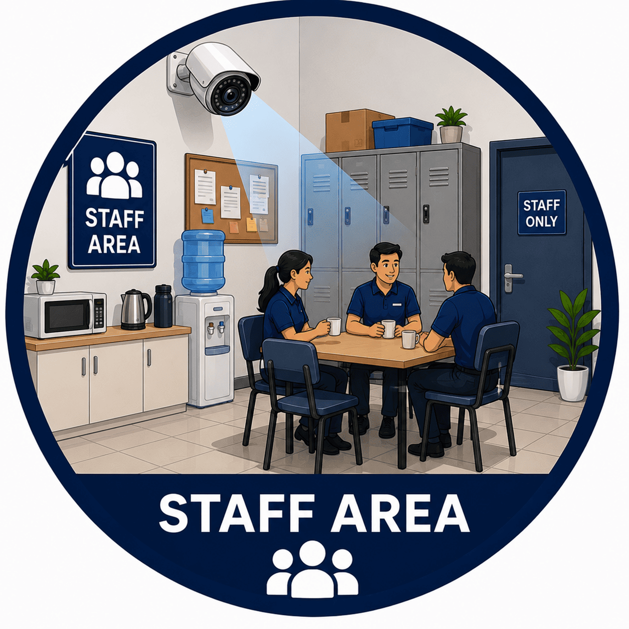 Staff Area