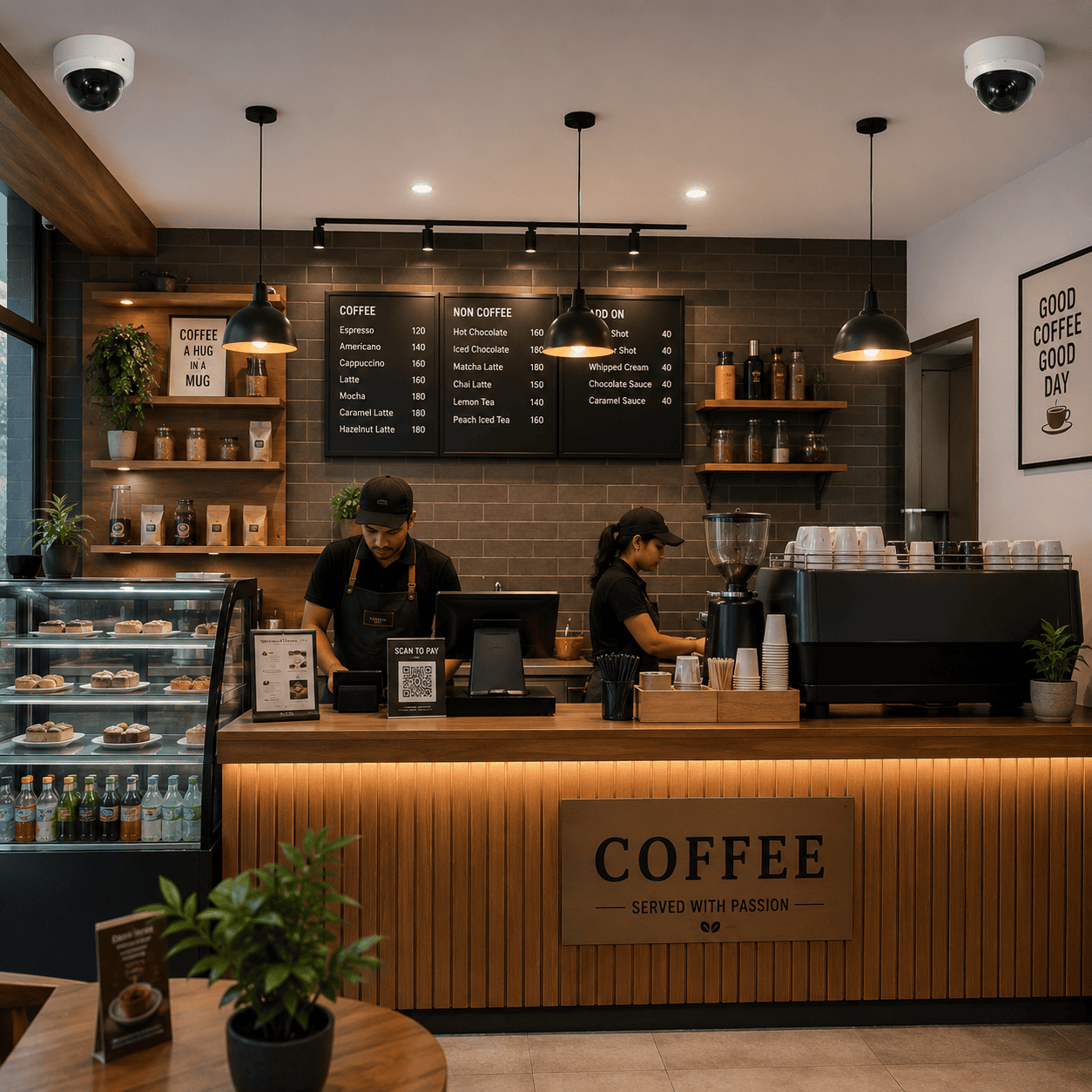 Coffee / Service Counter