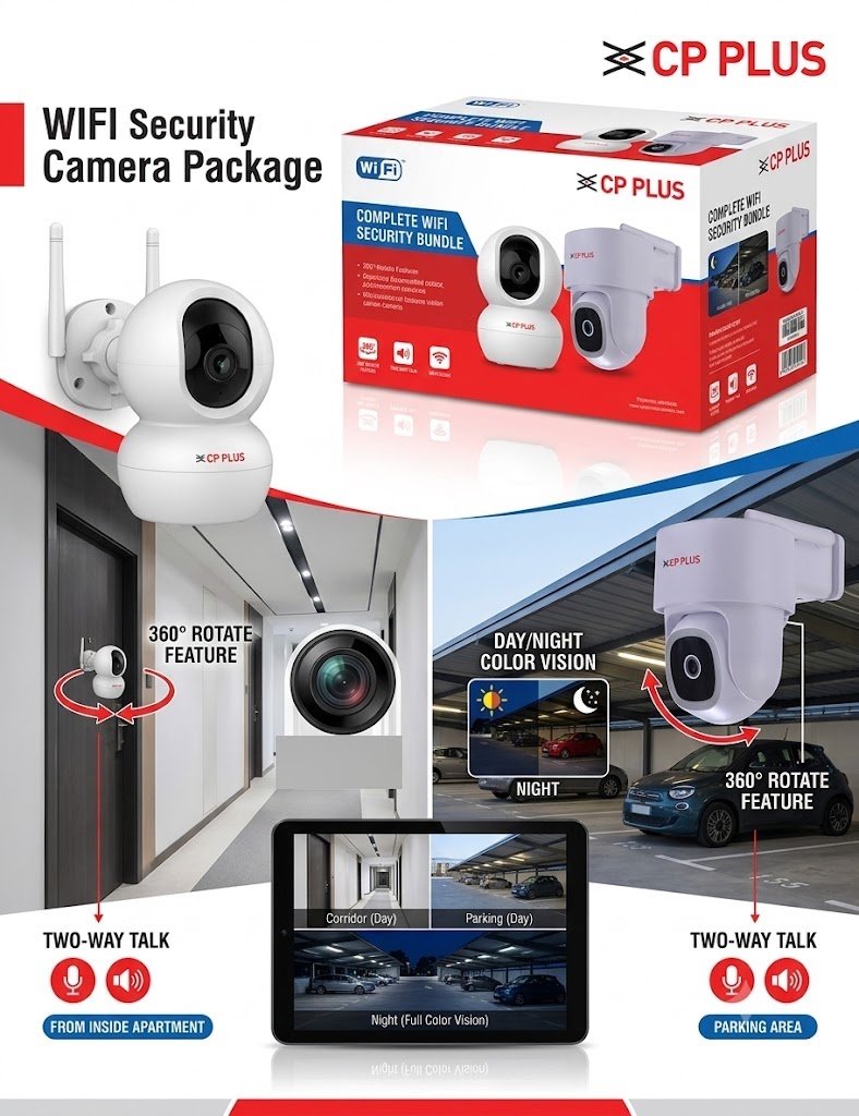 HOME 4 WIFI CAMERA SET